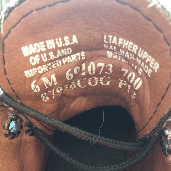 FRYE LTA FHER UPPER BOOTS SIZE 6M - Picture 11 of 11